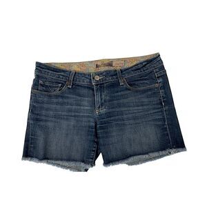 Paige Premium Denim Jimmy Jimmy Jean Short – Frayed Hem - Size 26